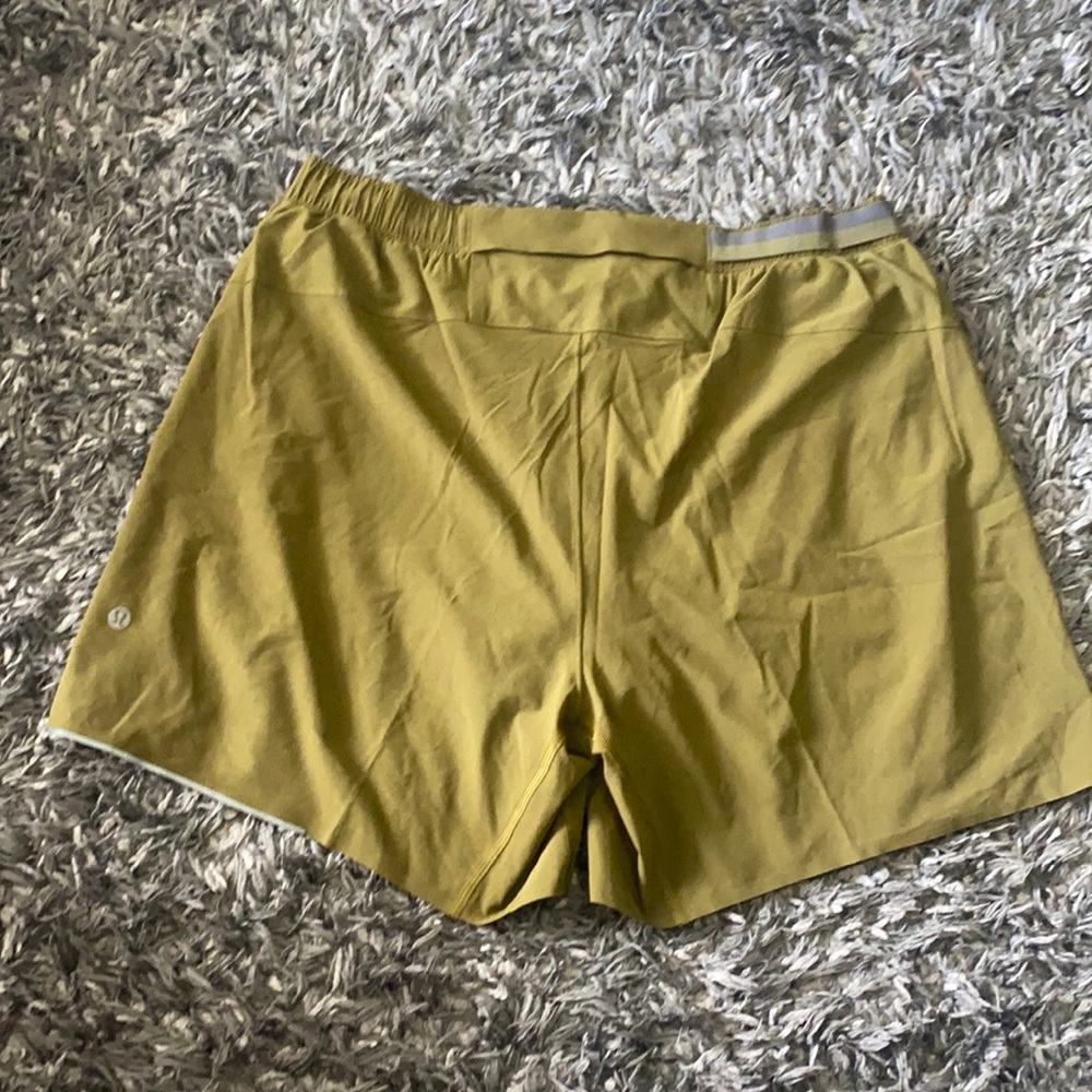 Lululemon Men's Surge Shorts *6" Updated Size Xl Oliv… Gem